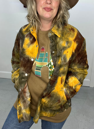 Last Call Sunny Days Corduroy Shacket