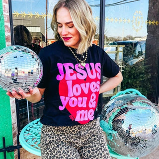 Jesus Loves You & Me Tee