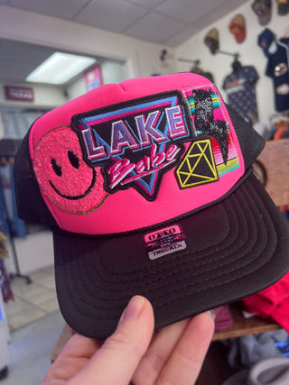 Lake Babe Layered Trucker Hat