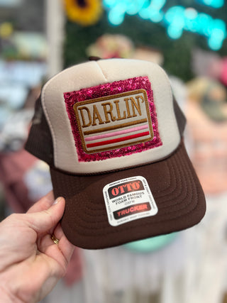 Darlin’ Sequin Trucker Hat