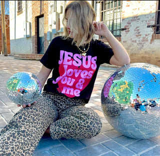 Jesus Loves You & Me Tee