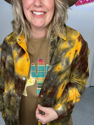 Last Call Sunny Days Corduroy Shacket