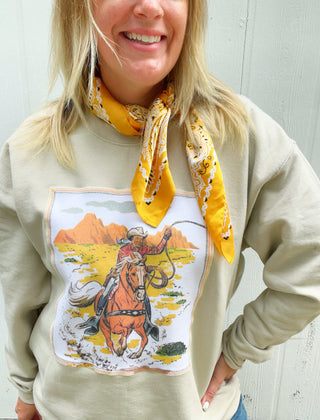 *True Treasure* Desert Cowboy Pullover