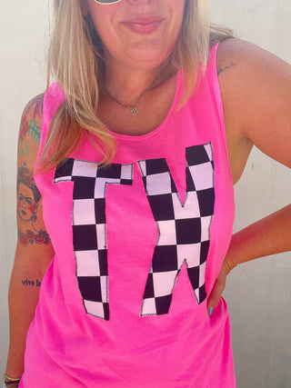 Checkered State Bro Tank