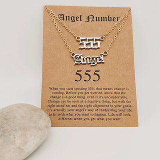 Angel Number Necklace [6 Numbers]