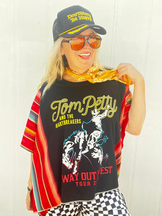 Tom Petty Salsa Serape Remix Poncho