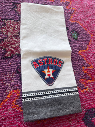 Houston Baseball Tea Towel