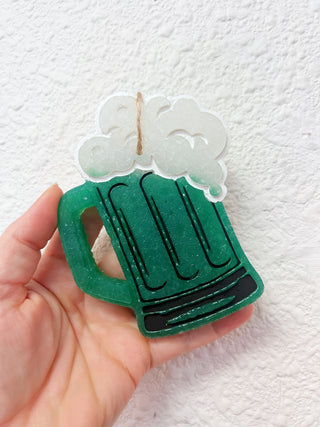 St. Patrick's Day Beer Mug Car Freshies