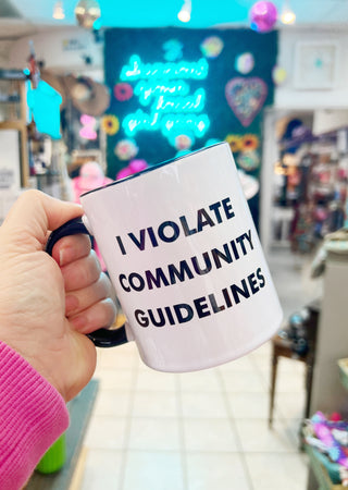 Last Call Community Guidelines Mug