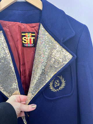 *True Treasure* Upcycled Nautical Blazer