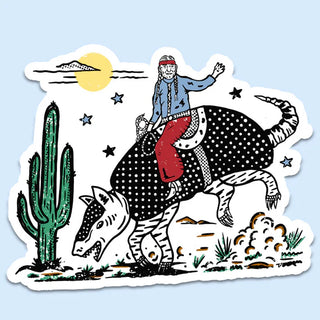 Cowboy Willie Sticker