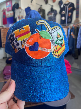 Juice Box Layered Ponytail Trucker Hat