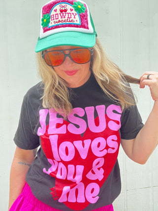 Jesus Loves You & Me Tee
