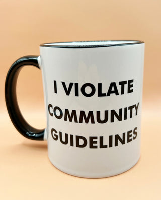 Last Call Community Guidelines Mug