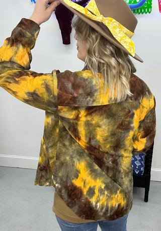 Last Call Sunny Days Corduroy Shacket