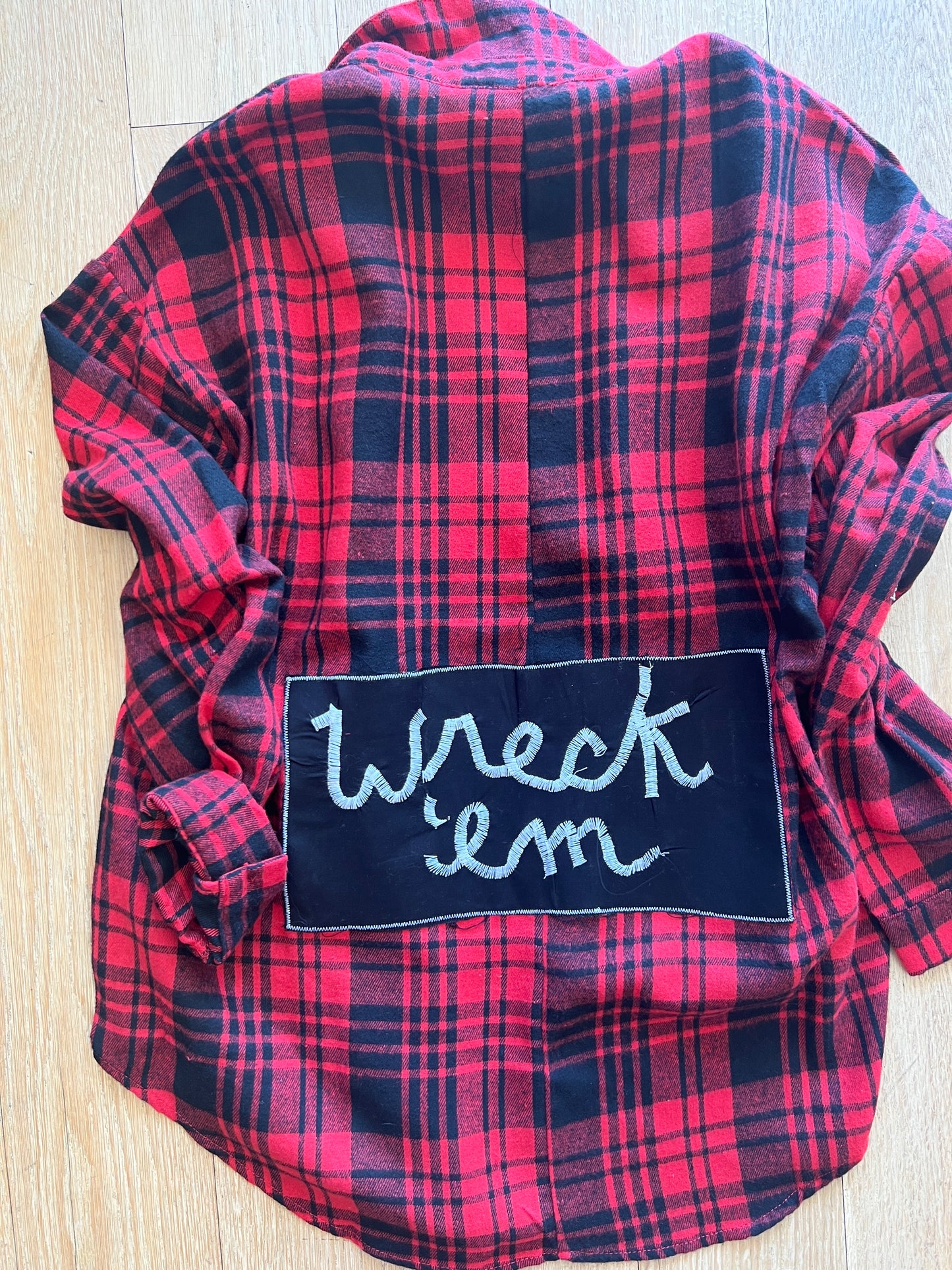 Wreck ‘Em Plaid Shirt