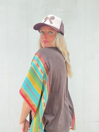 Jelly Roll Lago Serape Remix Poncho