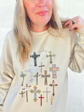 Cross Wall Treasure Tee/Pullover