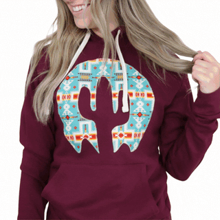 Blaze Turquoise Hoodie