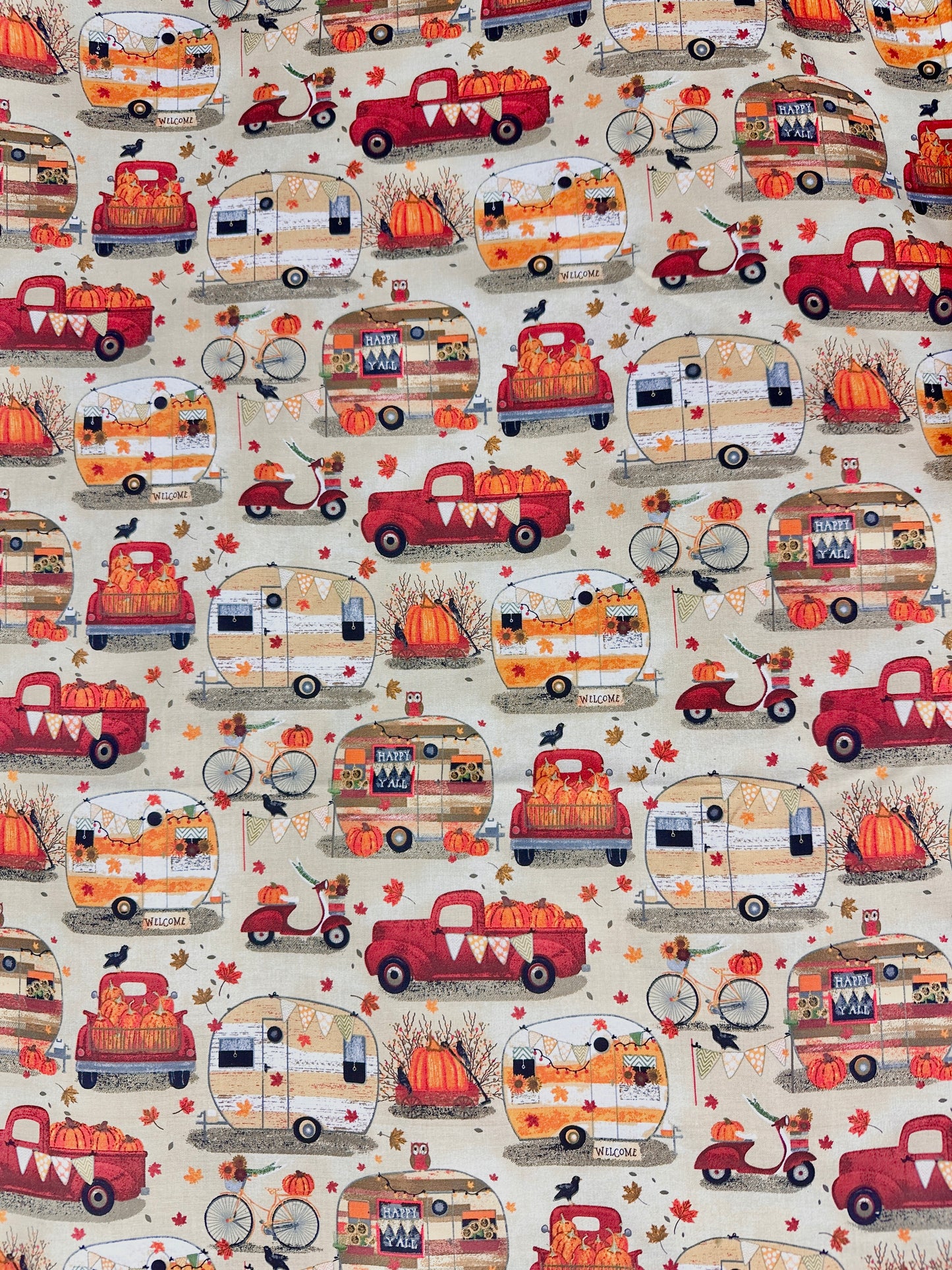 Sweet Holiday Print Fabric by The Yard