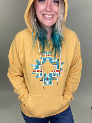 Blaze Turquoise Hoodie