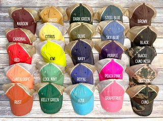 Nopal Serape Dirty Trucker Hat