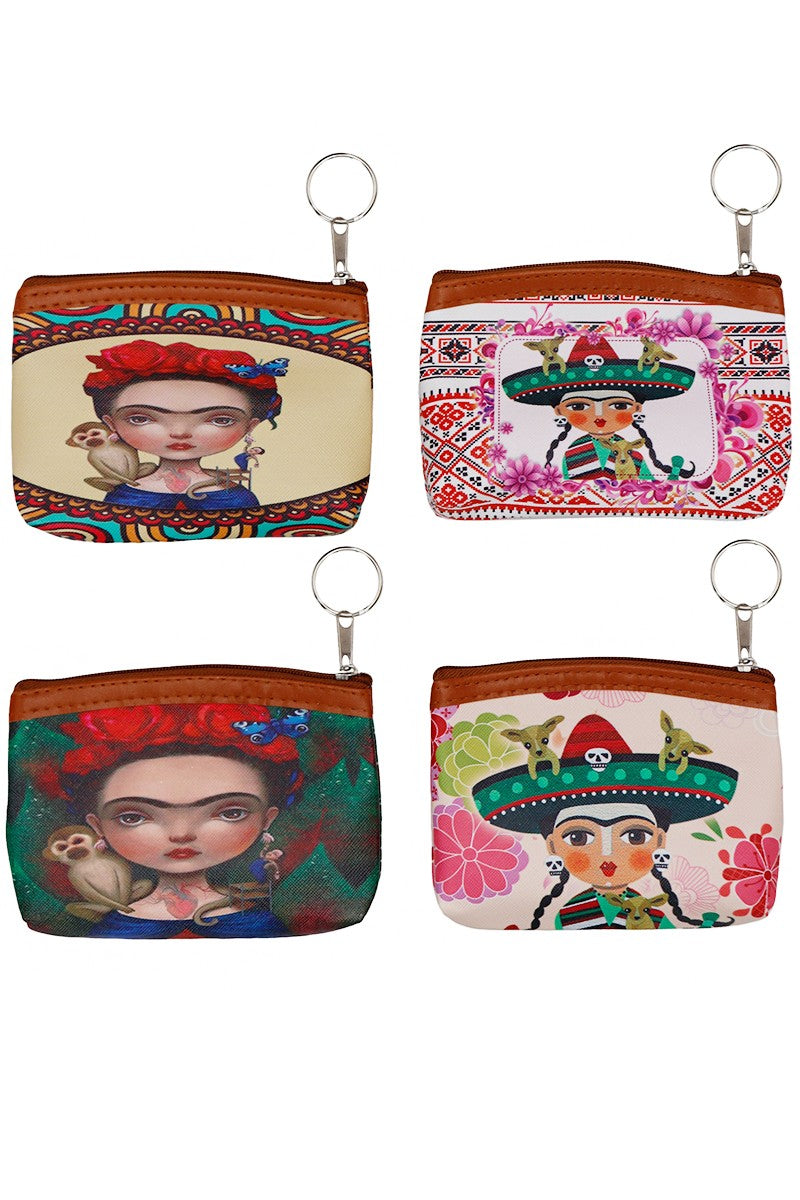 Frida Kahlo Coin Purse
