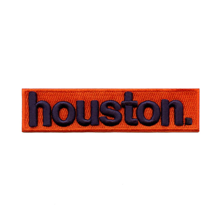 Houston. Puff Raised Patch