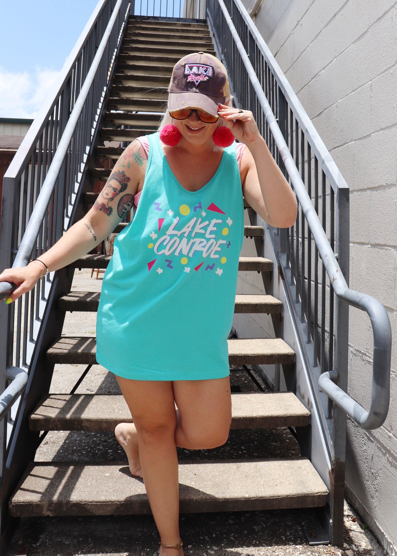 Lake Conroe Confetti Tank