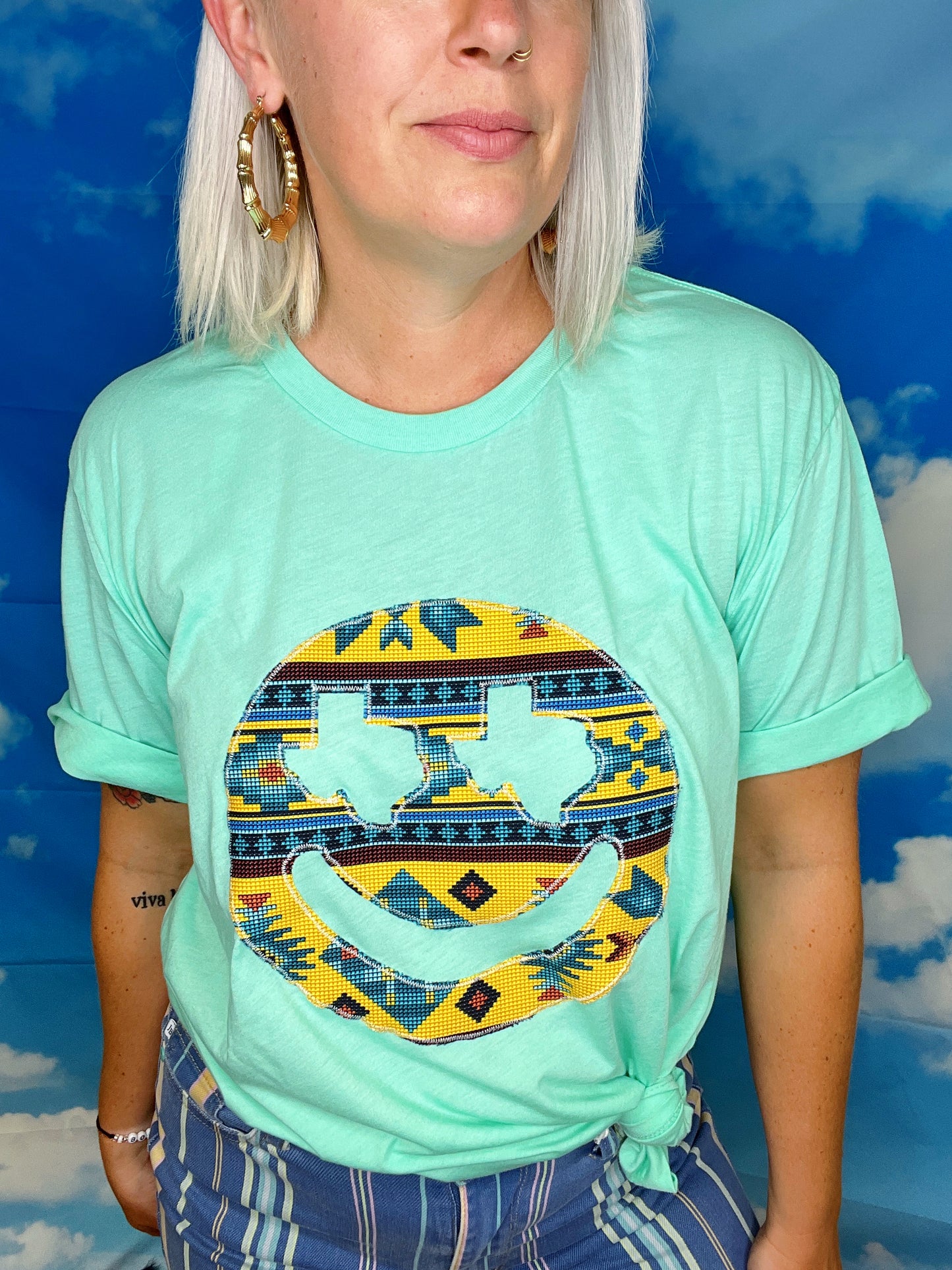 Bow & Arrow Yellow Happy Texas Tee