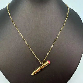 Openable Pencil Necklace