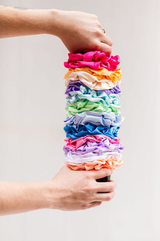 Silky Scrunchies [5 Colors]