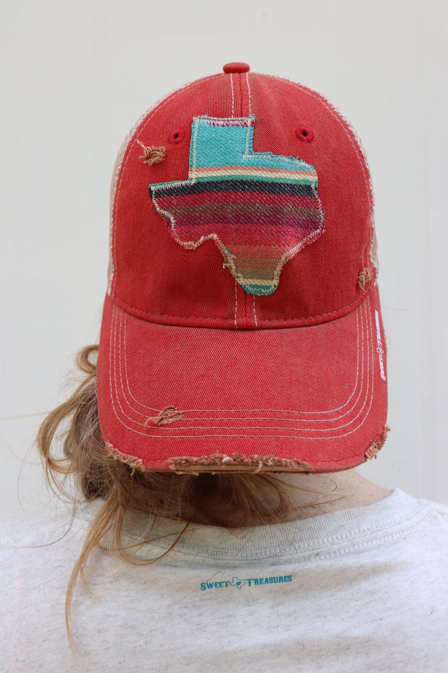 Olga Serape Dirty Trucker Hat