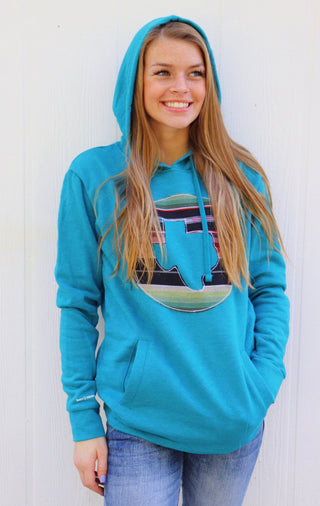 Noche Serape Hoodie