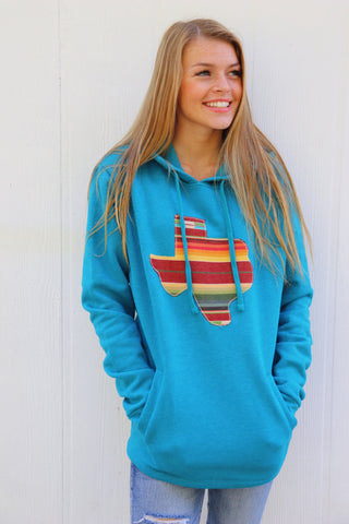 Sangria Serape Hoodie