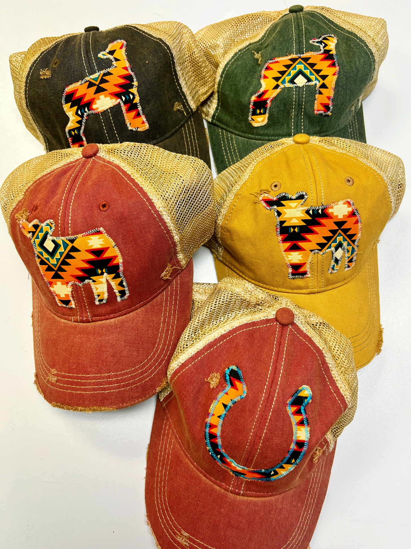 Giles Aztec Dirty Trucker Hat