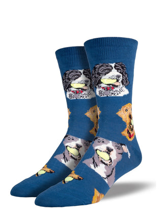 Last Call Ball Dog Men's Socks