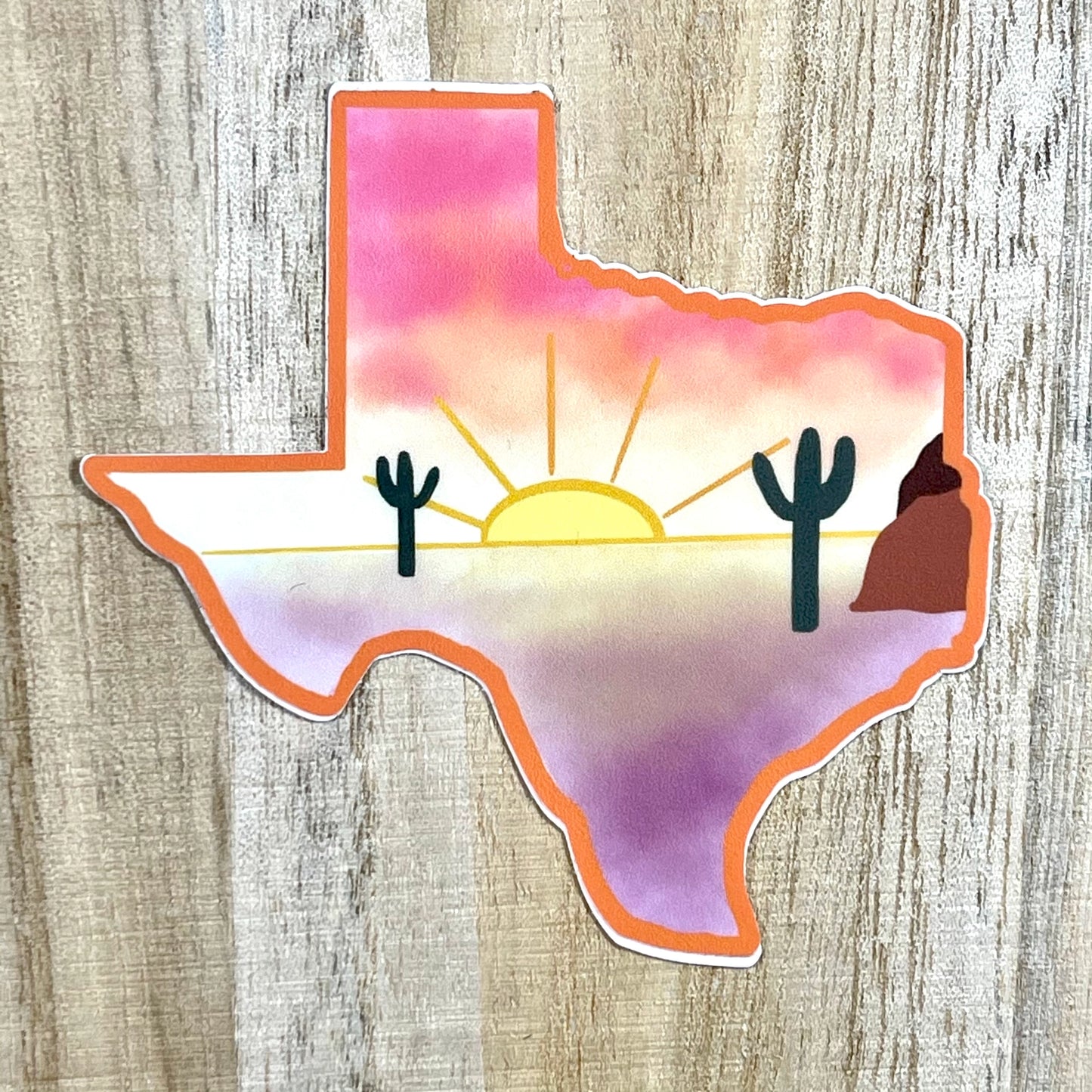 Texas Desert Sticker