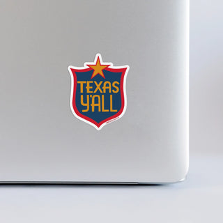 Texas Shield Sticker