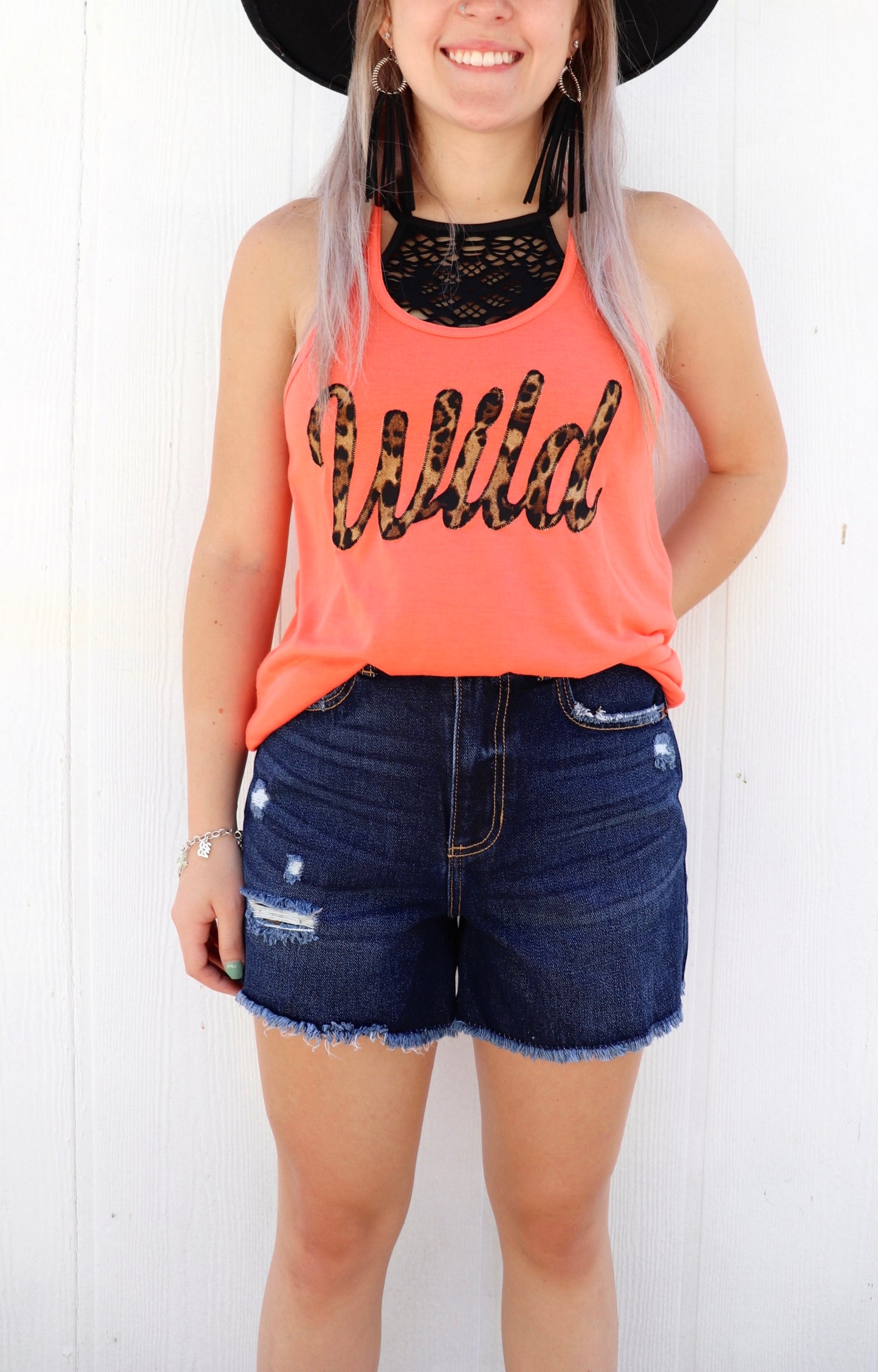 Big Cat Wild Racerback Tank