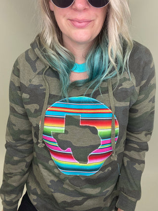 Rita Serape Camo Premium Hoodie