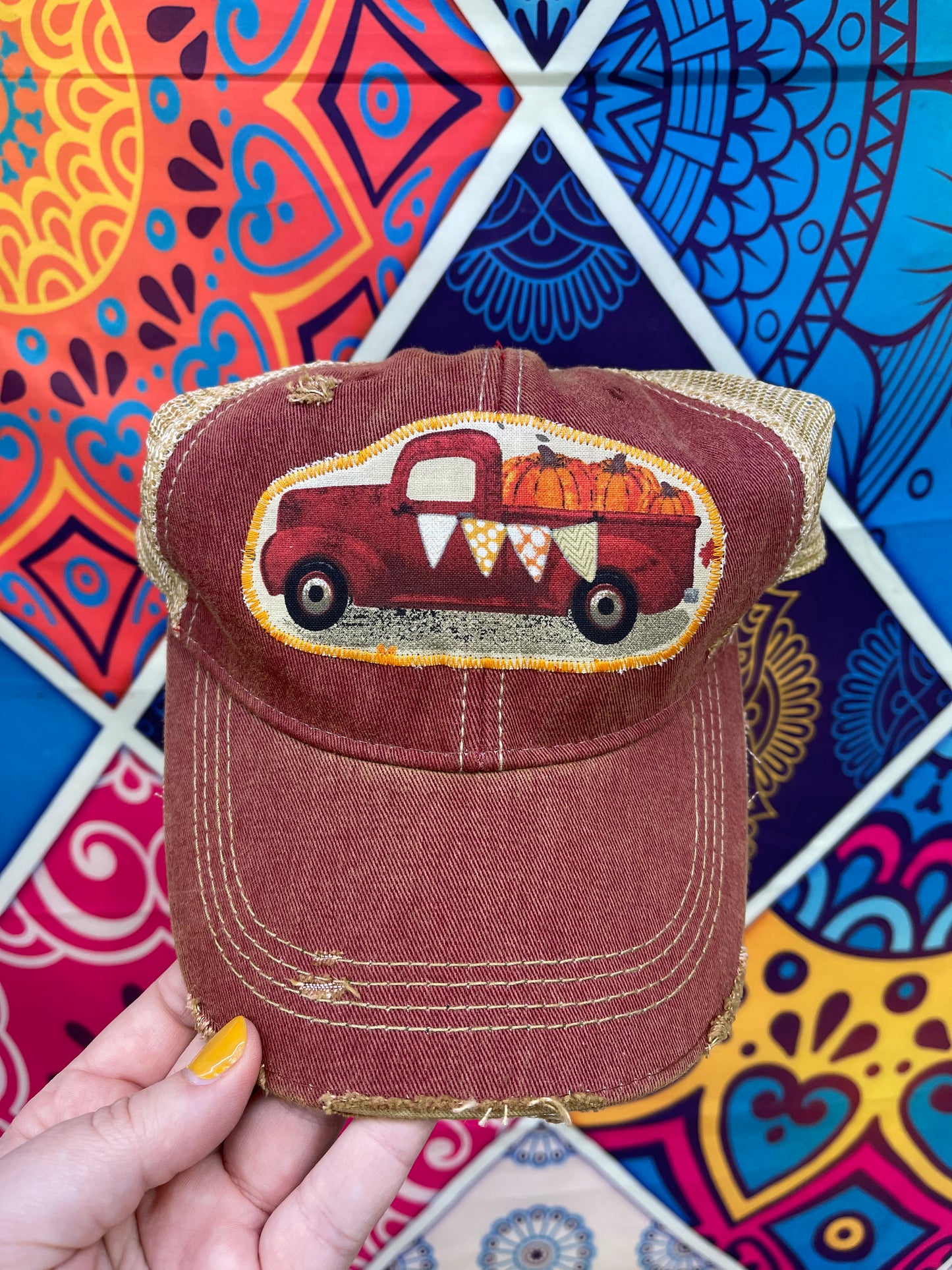Fall Day Vibes Dirty Trucker