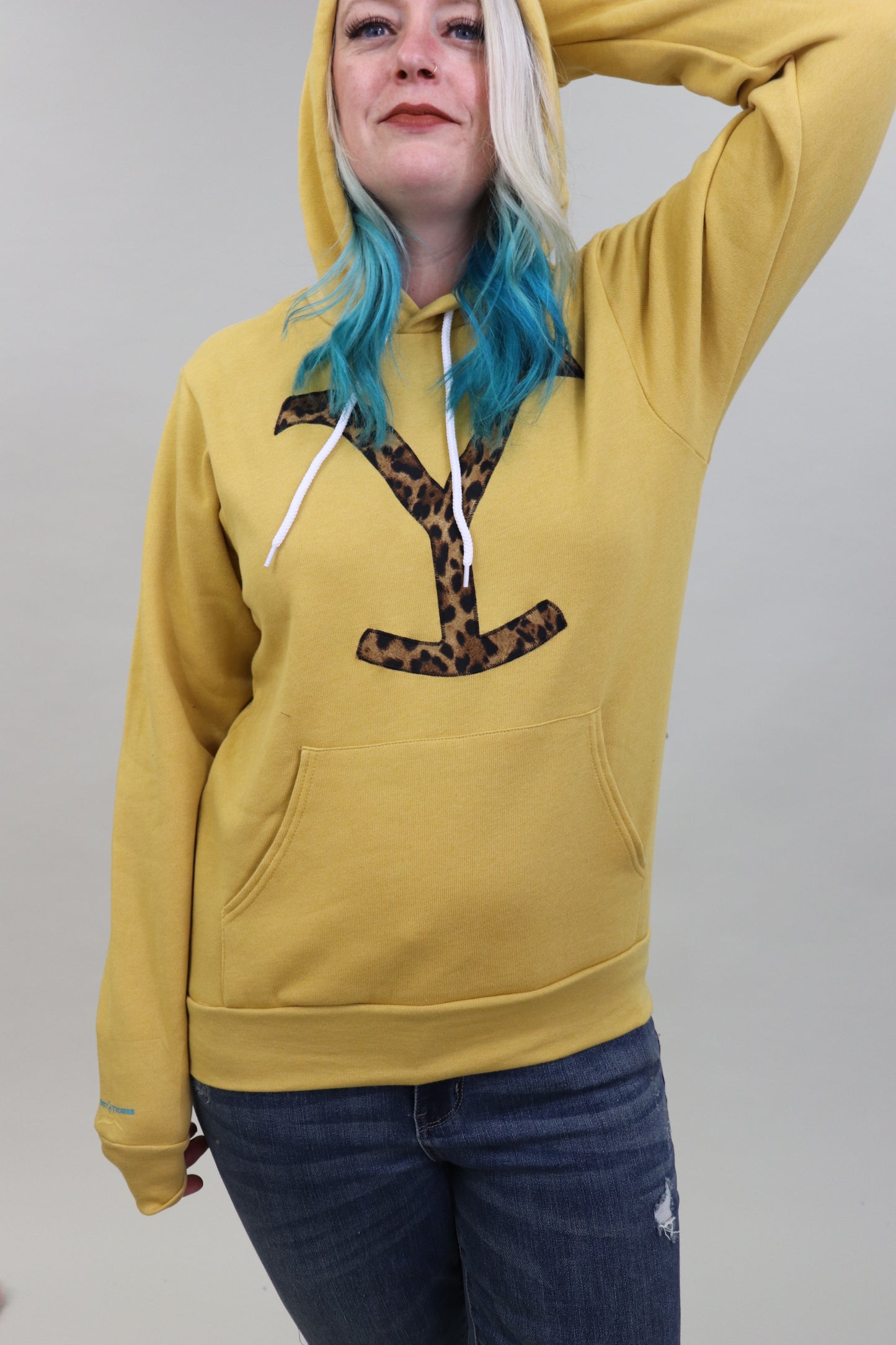 Big Cat Leopard Branded Hoodie
