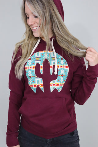 Blaze Turquoise Hoodie