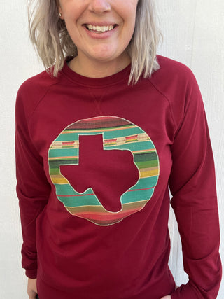 Lago Serape Wine Pullover