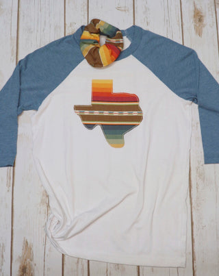 Sol Serape Kid’s Raglan Tee