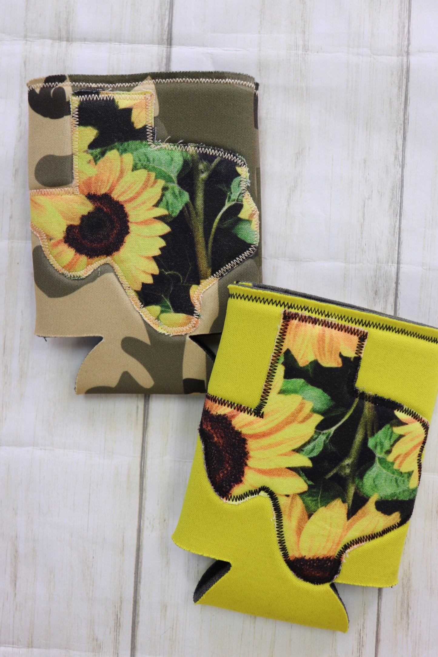 Sweet Sunflower Custom Can Holder