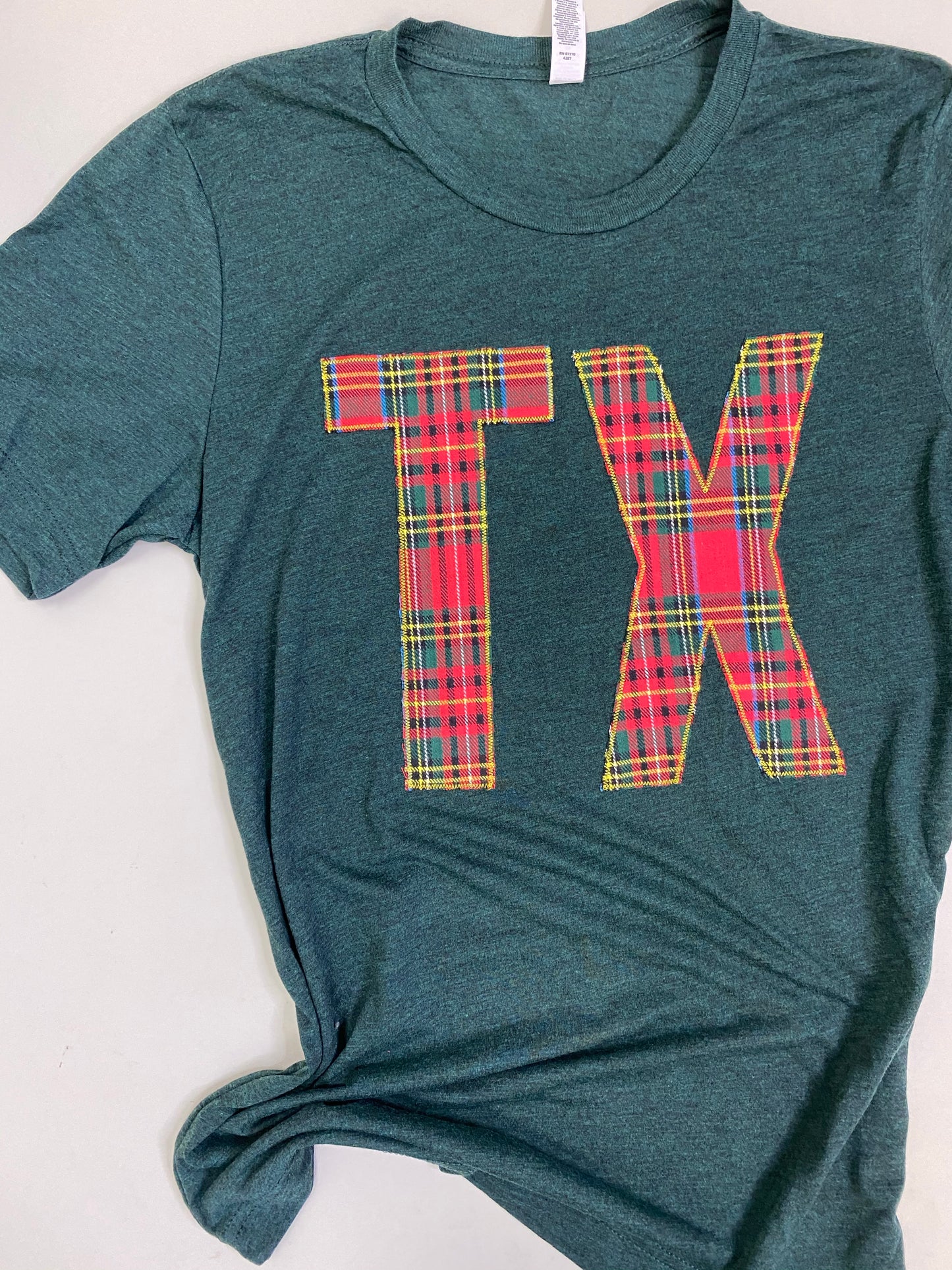 Tartan Plaid State Tee