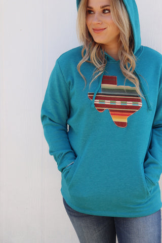 Sangria Serape Hoodie