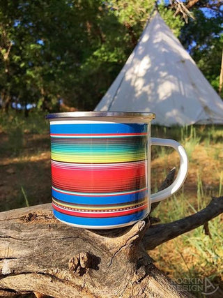 Last Call Serape Campfire Mug